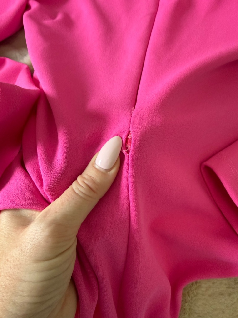 Zara Hot Pink Sleeveless Bodysuit - Picture 5 of 6